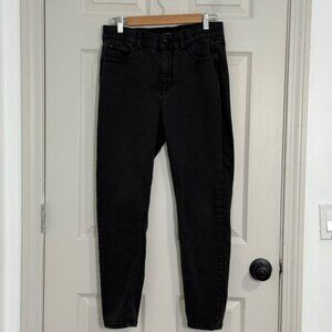 Curve Appeal Jeans Women 8/29 Black Comfort Waist Mid Rise Stretch Denim Casual